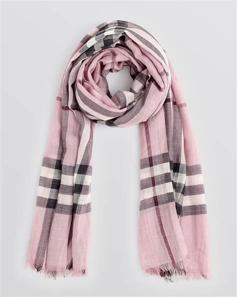 burberry pink gauze scarf|Burberry pink cashmere scarf.